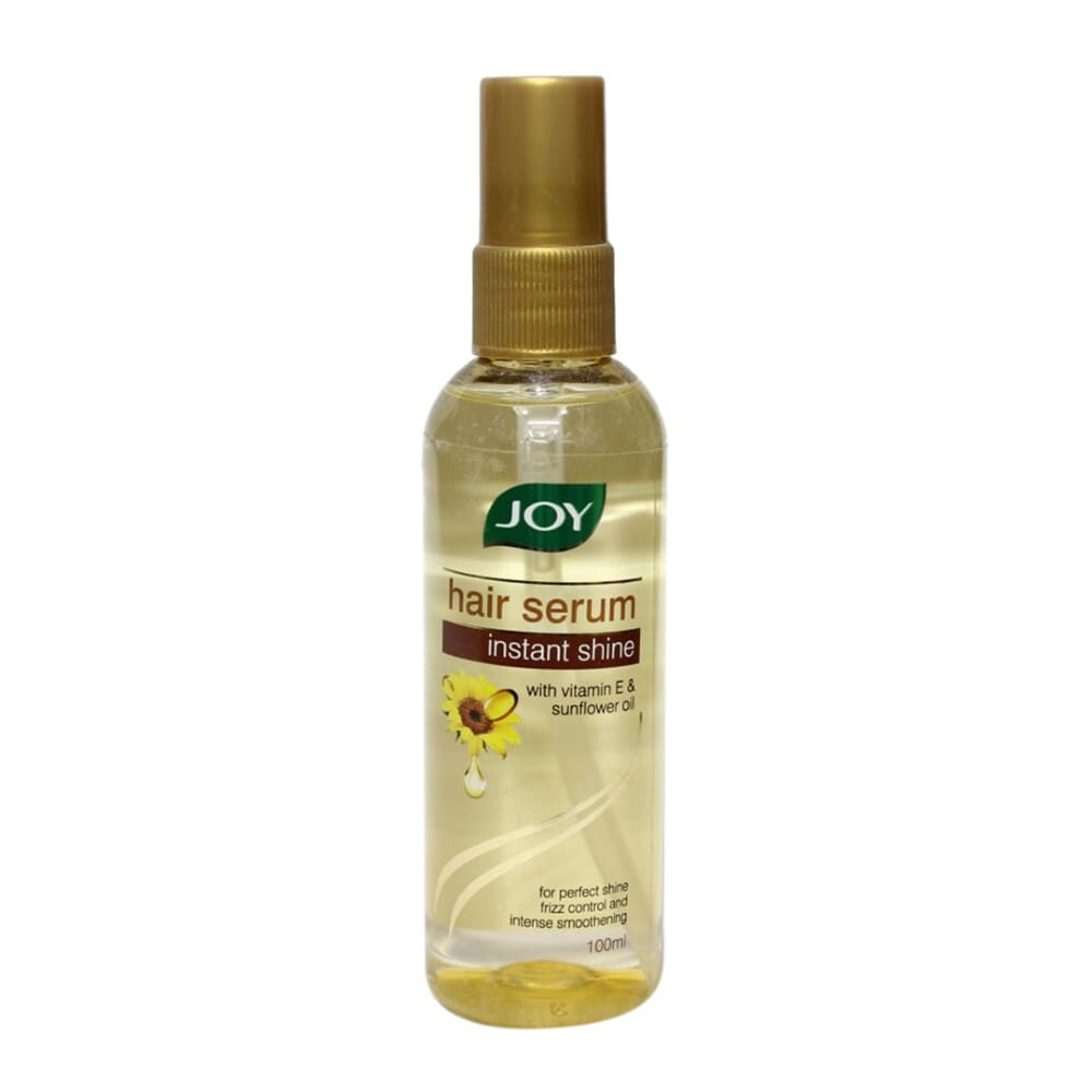 Joy Hair Serum Instant Shine With Vitamin E & Sunflower Oil - 100ml
