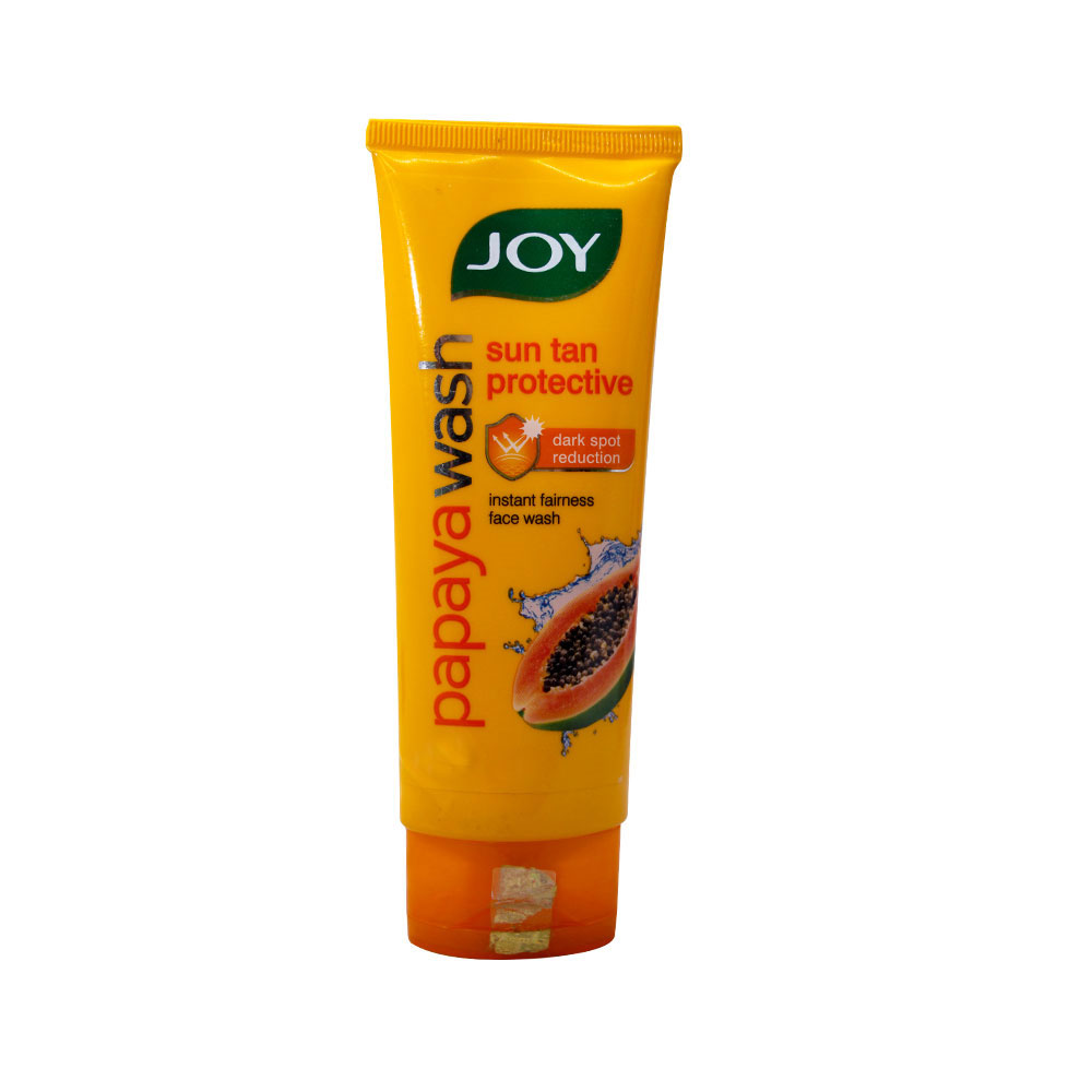 Joy Papaya Dark Spot Reduction Sun Tan Protective Face Wash - 60ml