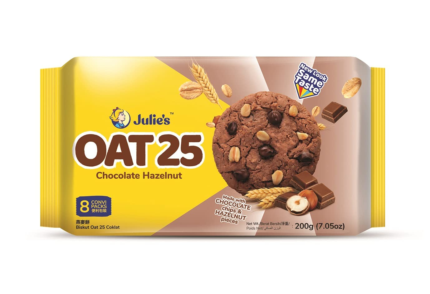 Julies Oats 25 Chocolate 200 Gm