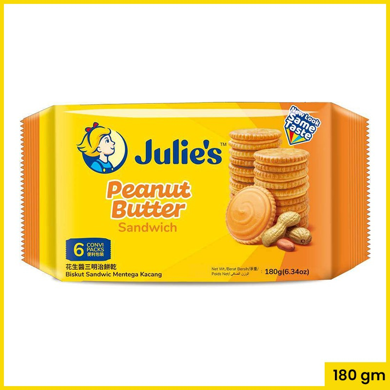 Julies Peanut Butter Sandwich 180g