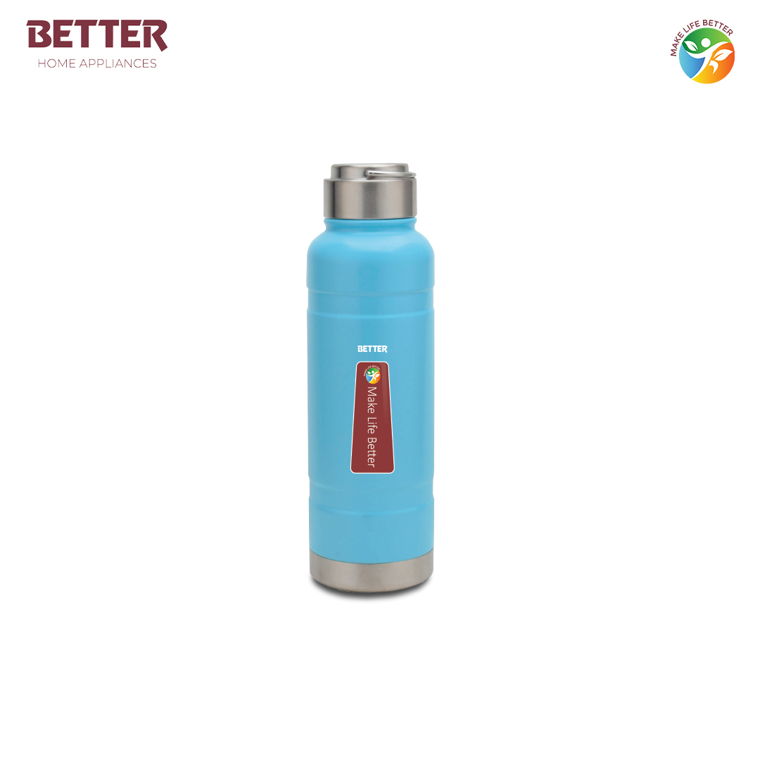 Better Jupiter Sports Bottle, 900ml, Stainless Steel | Vacuum Insulated Flask