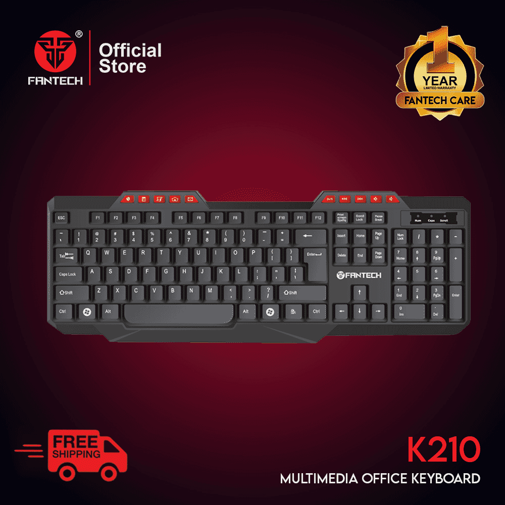 Fantech K210 Multimedia Usb Keyboard