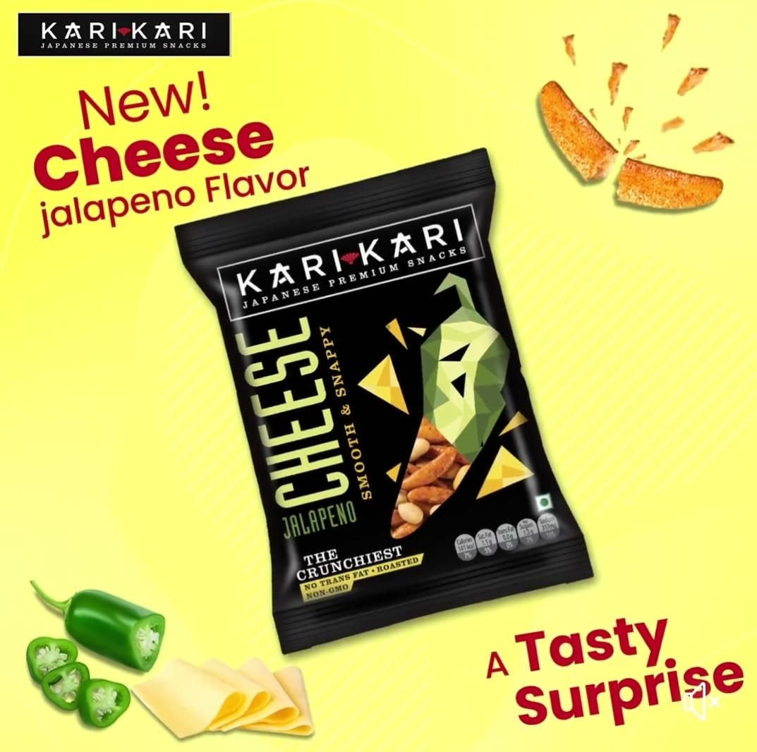 Kari Kari Jalapeno Cheese 27Gm