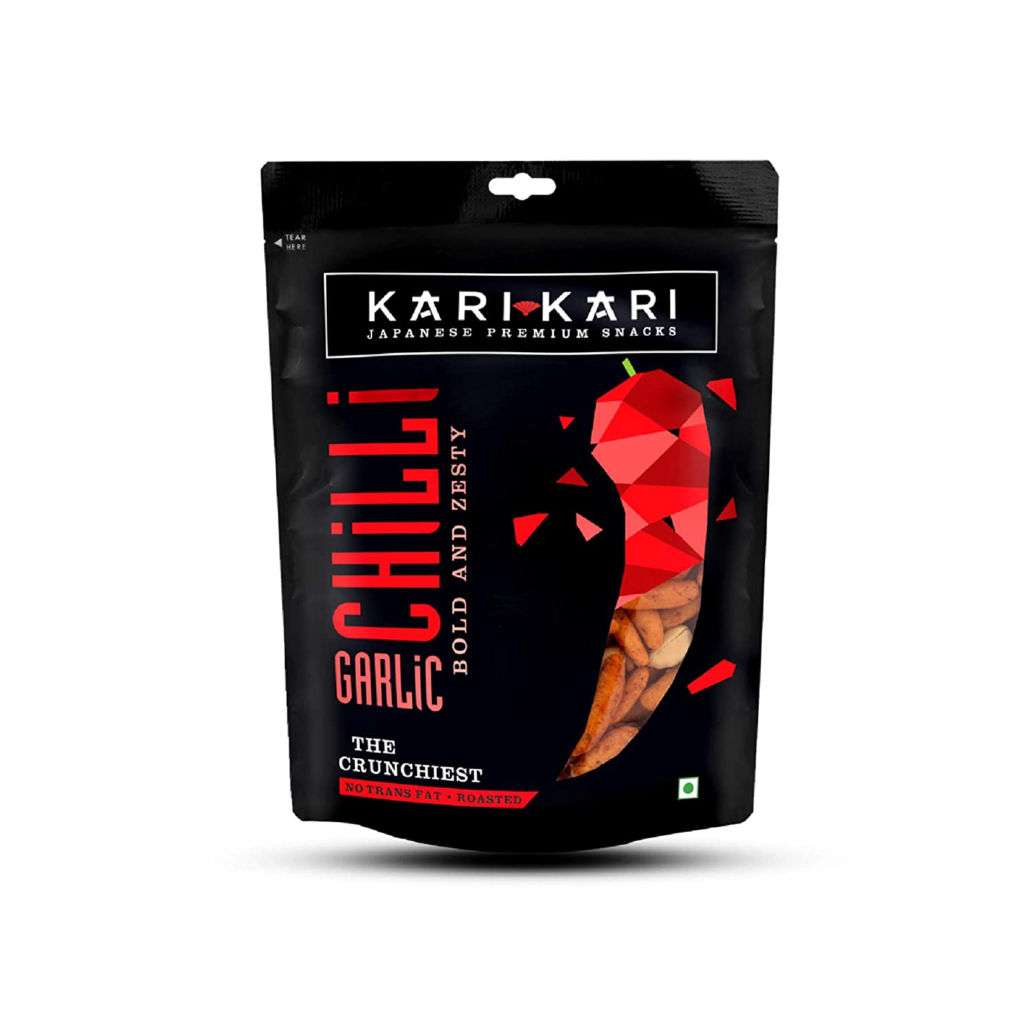 Kari Kari Snacks - Chili Garlic 60 g