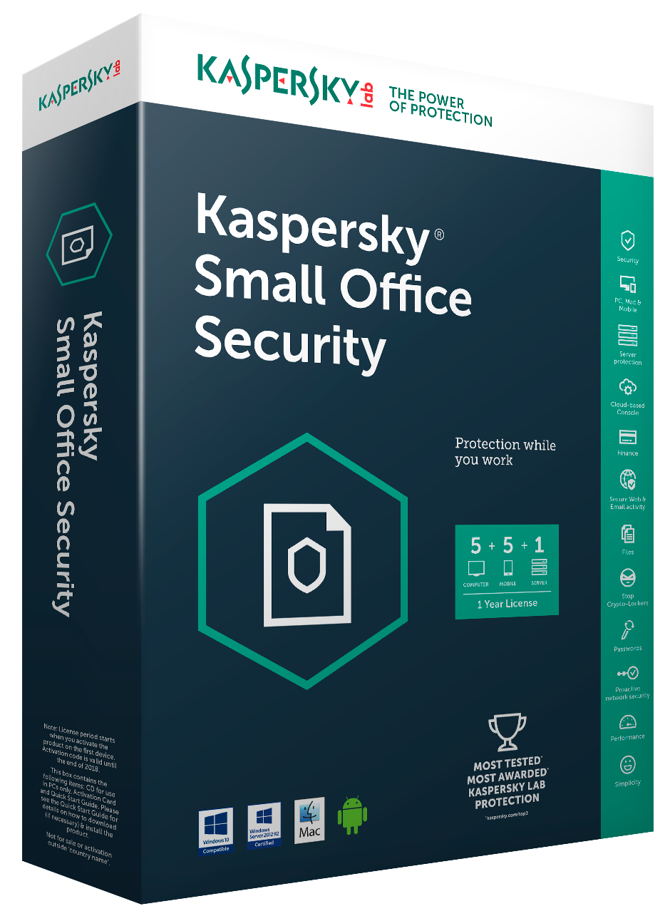 Kaspersky Antivirus for Windows Server 1 PC 1 Year