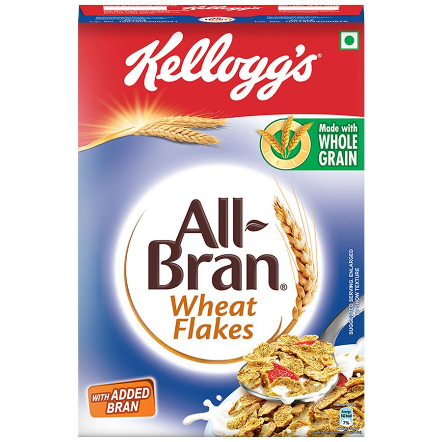Kelloggs All Bran Wheat Flakes 440 g