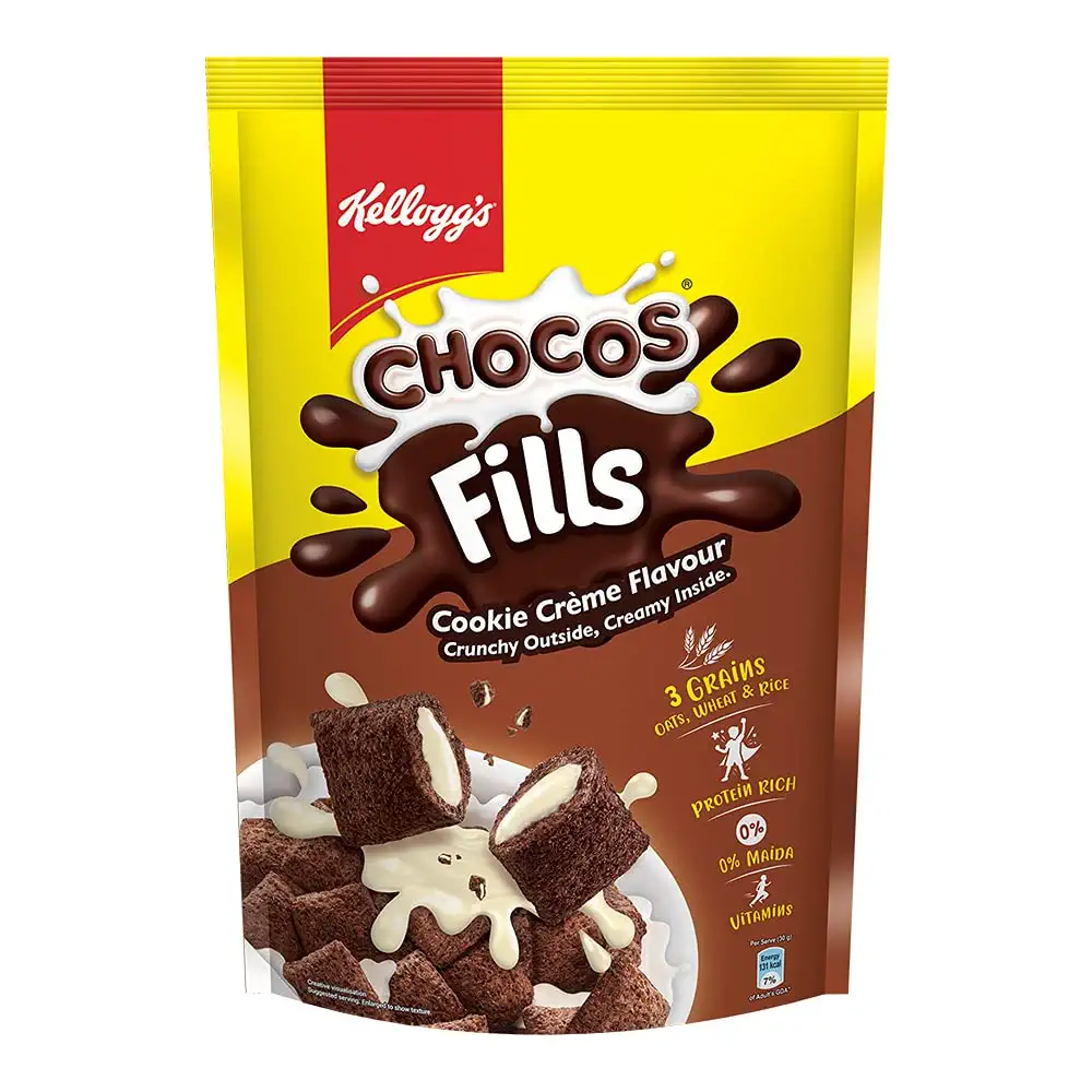 Kelloggs Chocos Fill Creme Flavour 175 Gm
