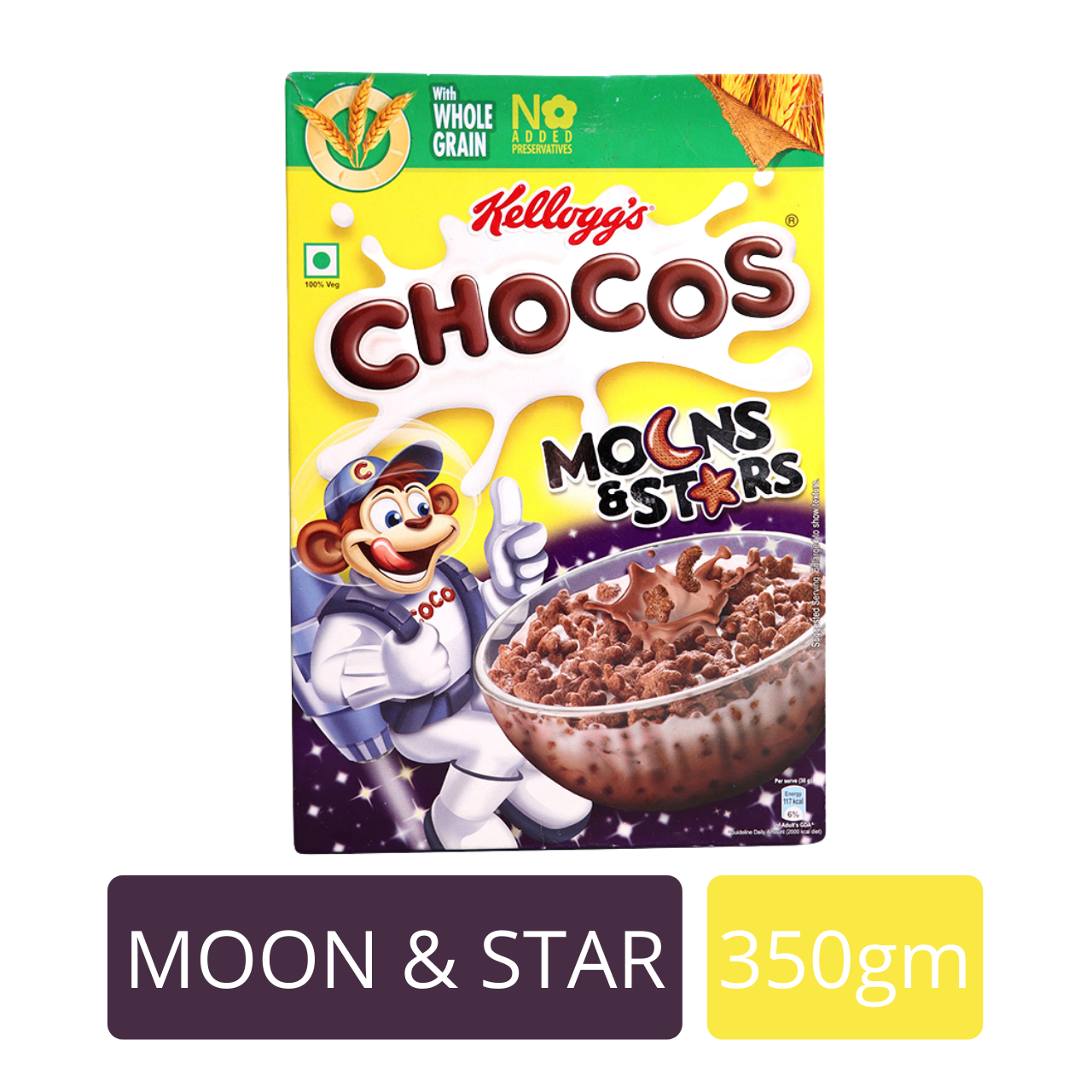 Kelloggs Chocos Moon & Stars 360gm