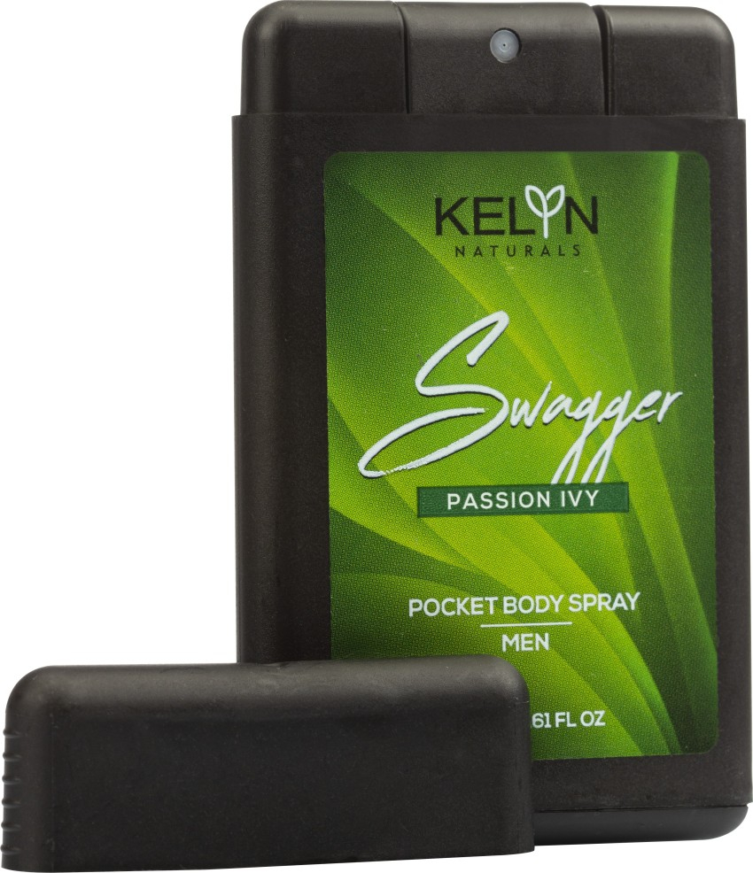 Kelyn Swagger Passion Ivy Men Pocket Body Spray 17ml