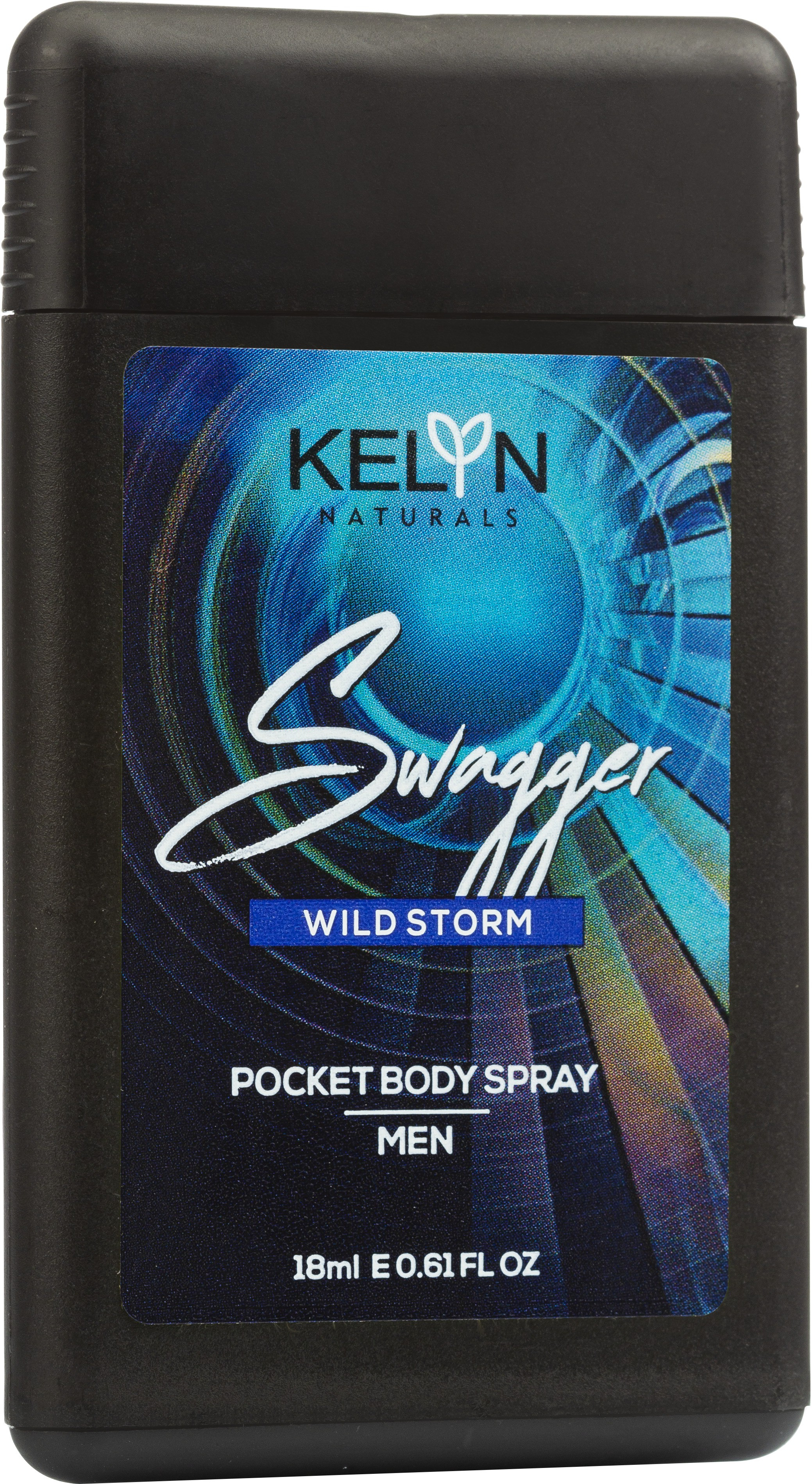 Kelyn Swagger Wild Storm Men Pocket Body Spray 18ml