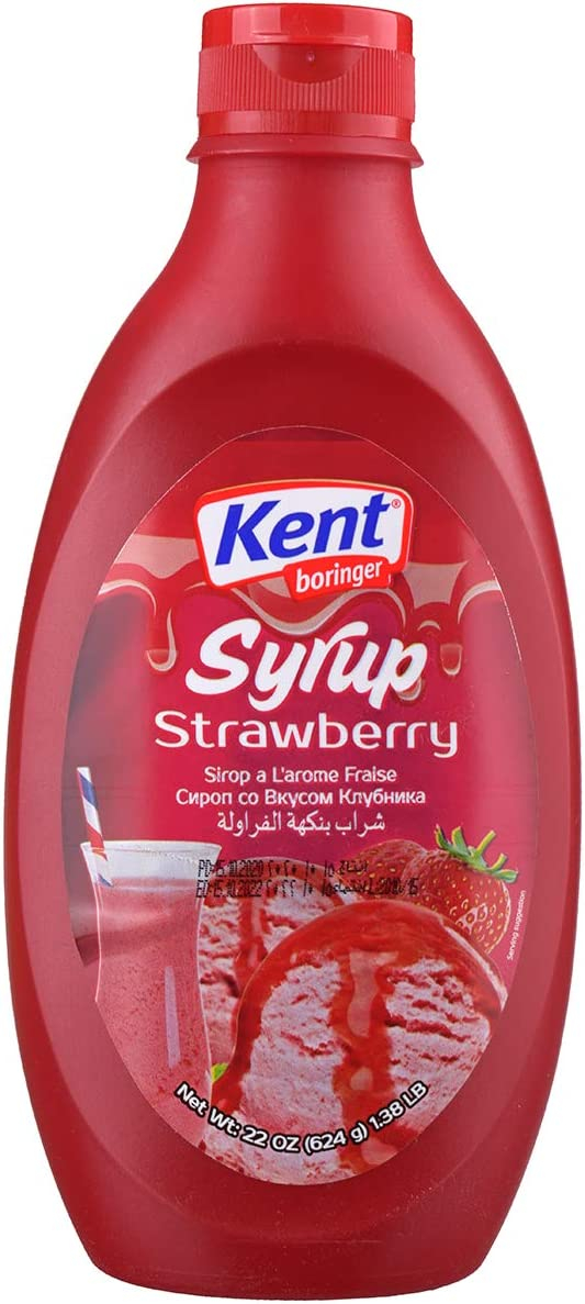 Kent Boringer Syrup Strawberry 624g