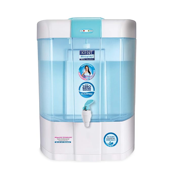 Kent Peral 8L Water Purifier RO + UV + UF + TDS Control + UV LED Tank