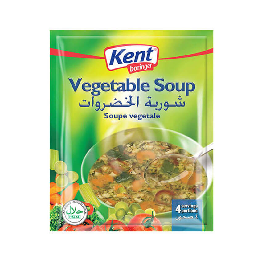 Kent Boringer Cream of Vegetable Soup 68g