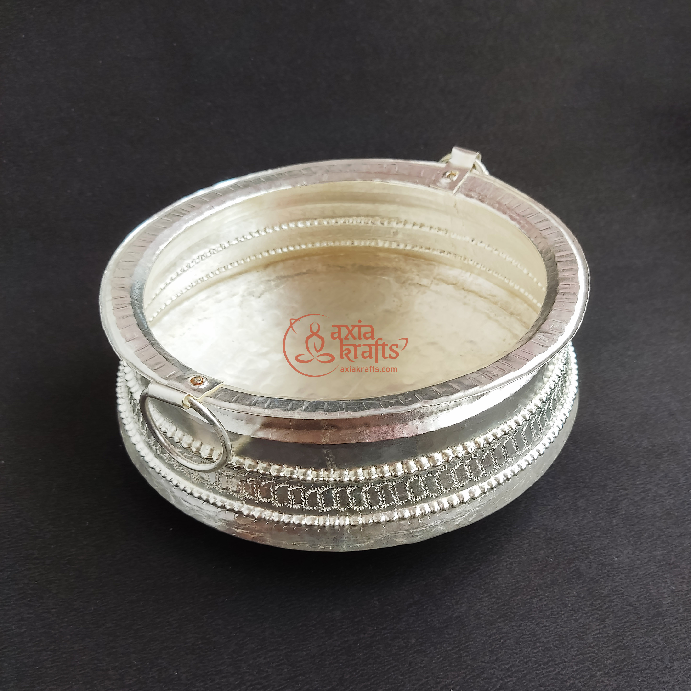Axia Krafts Khadkulo Silverplated 9 Inches