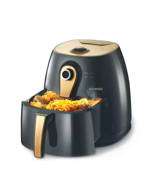 KHIND 4.6 Litre Air Fryer Double Knob | Model: ARF350 