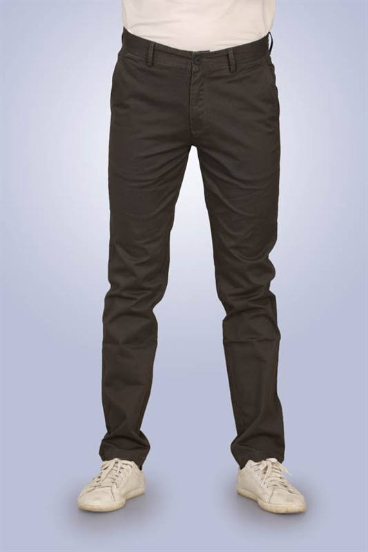 Kilometer Cotton Pant For Men(KM 17025)-Dark Grey-29