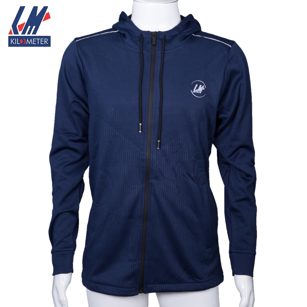 Kilometer Sports Jacket For Men(KM HD3)-Navy-3XL