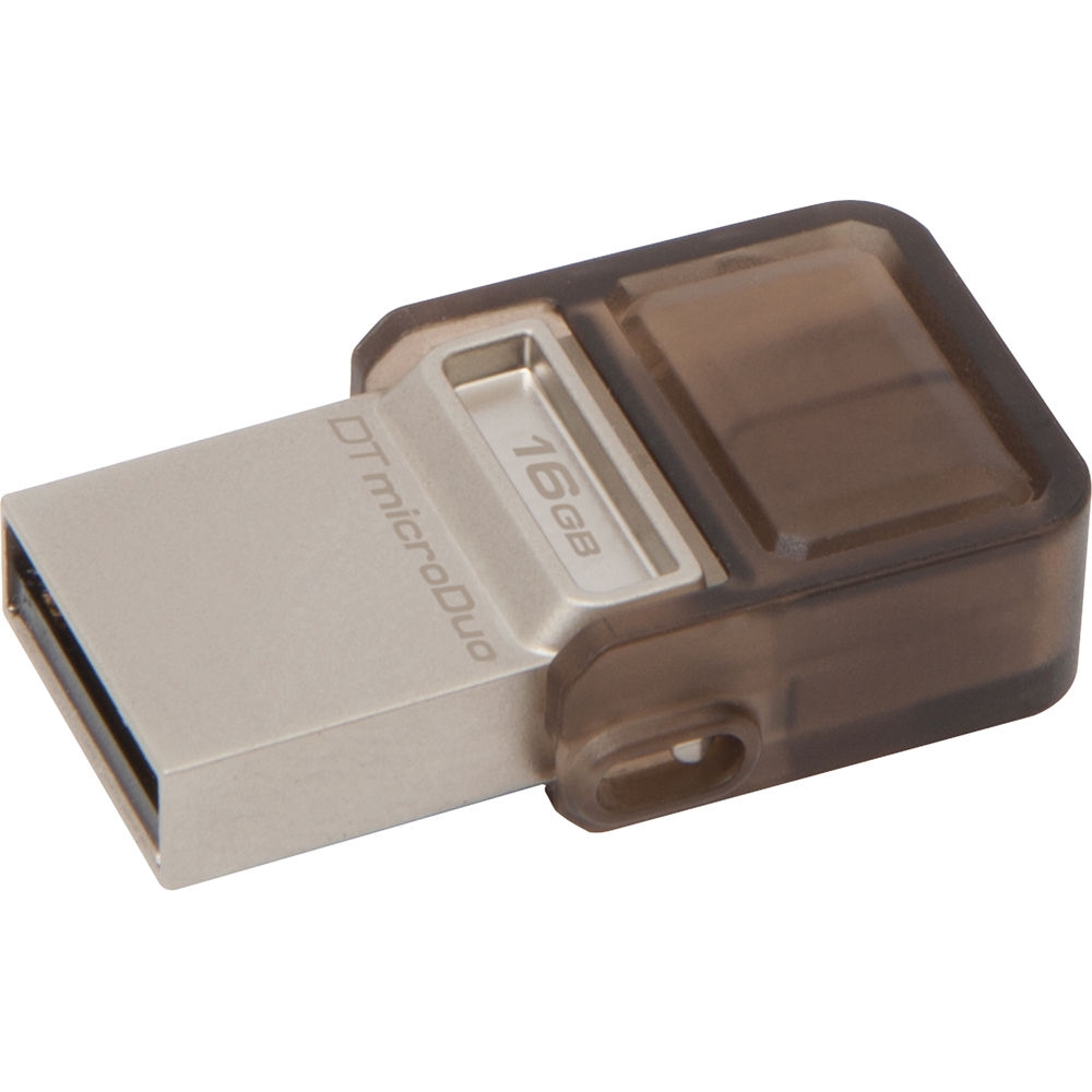 Kingston Digital 16GB Data Traveler MicroDuo USB 3.0 micro USB OTG Pen Drive
