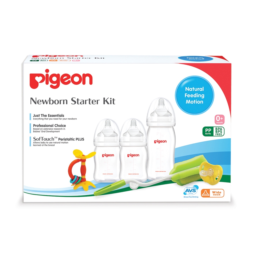 Pigeon Newborn Starter Kit with Peristaltic