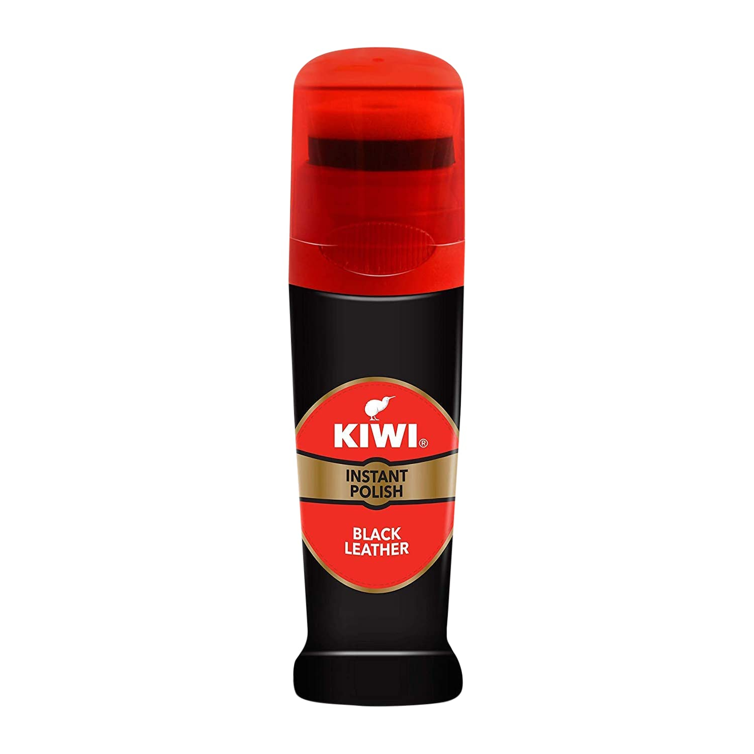Kiwi Instant Polish - Black Leather 75ml
