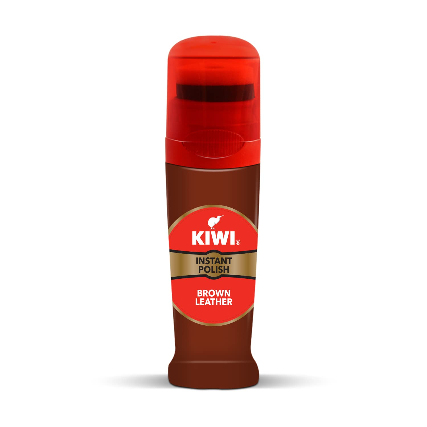 Kiwi Instant Polish Brown Leather 75ml
