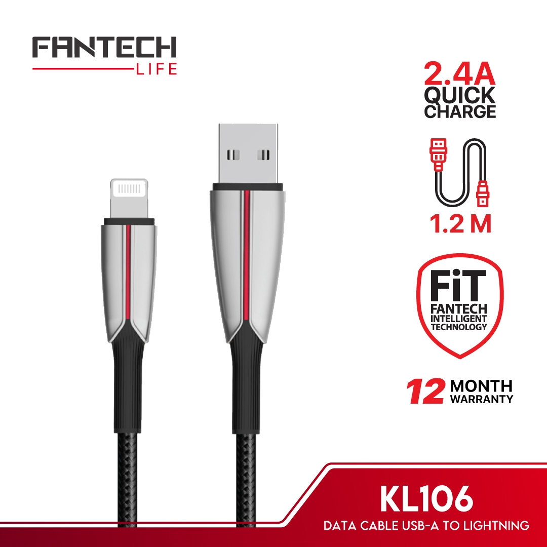 Fantech KL106 USB to Lightning Data Cable 2.4A