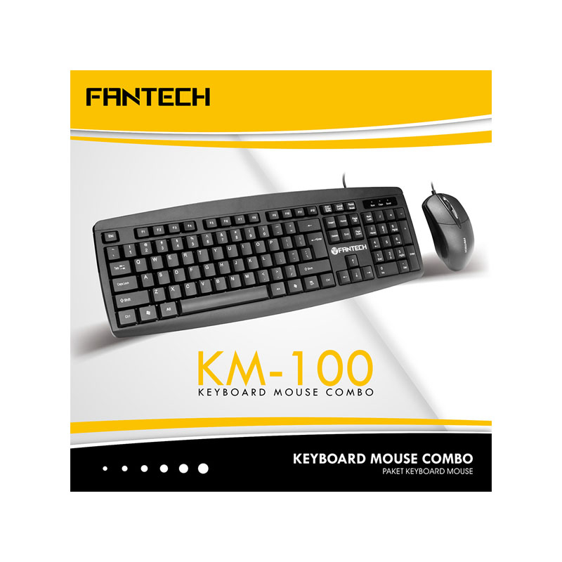 FANTECH KM-100 Keyboard Mouse Combo