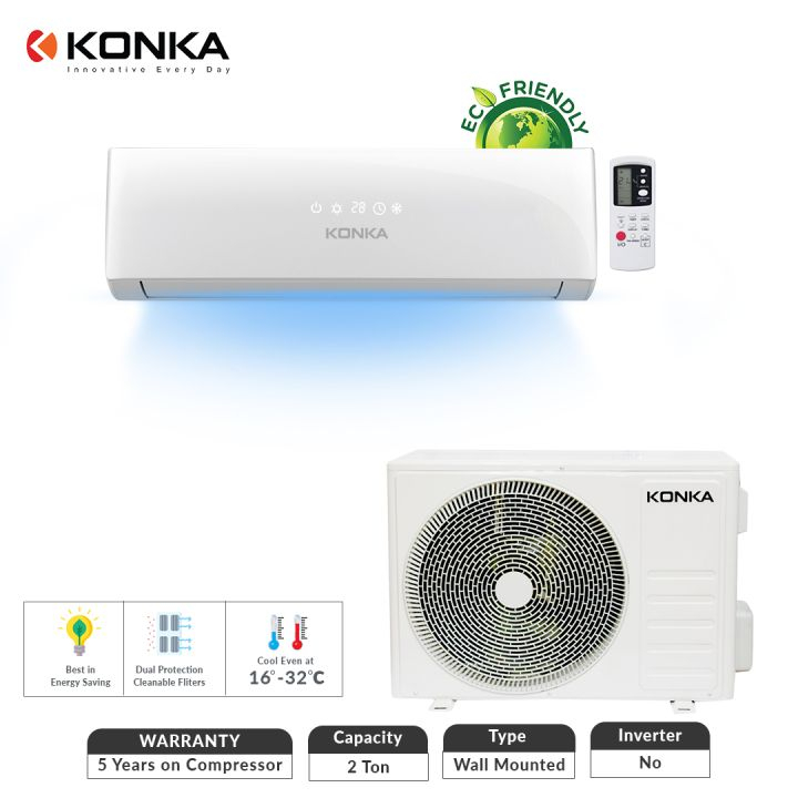 Konka KAC-24V1 2 Ton  Spilt Wall Air Conditioner 