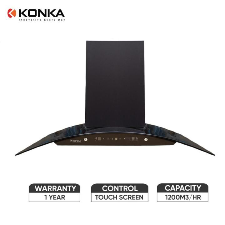 KONKA 90 cm Auto Clean Chimney KCH-90