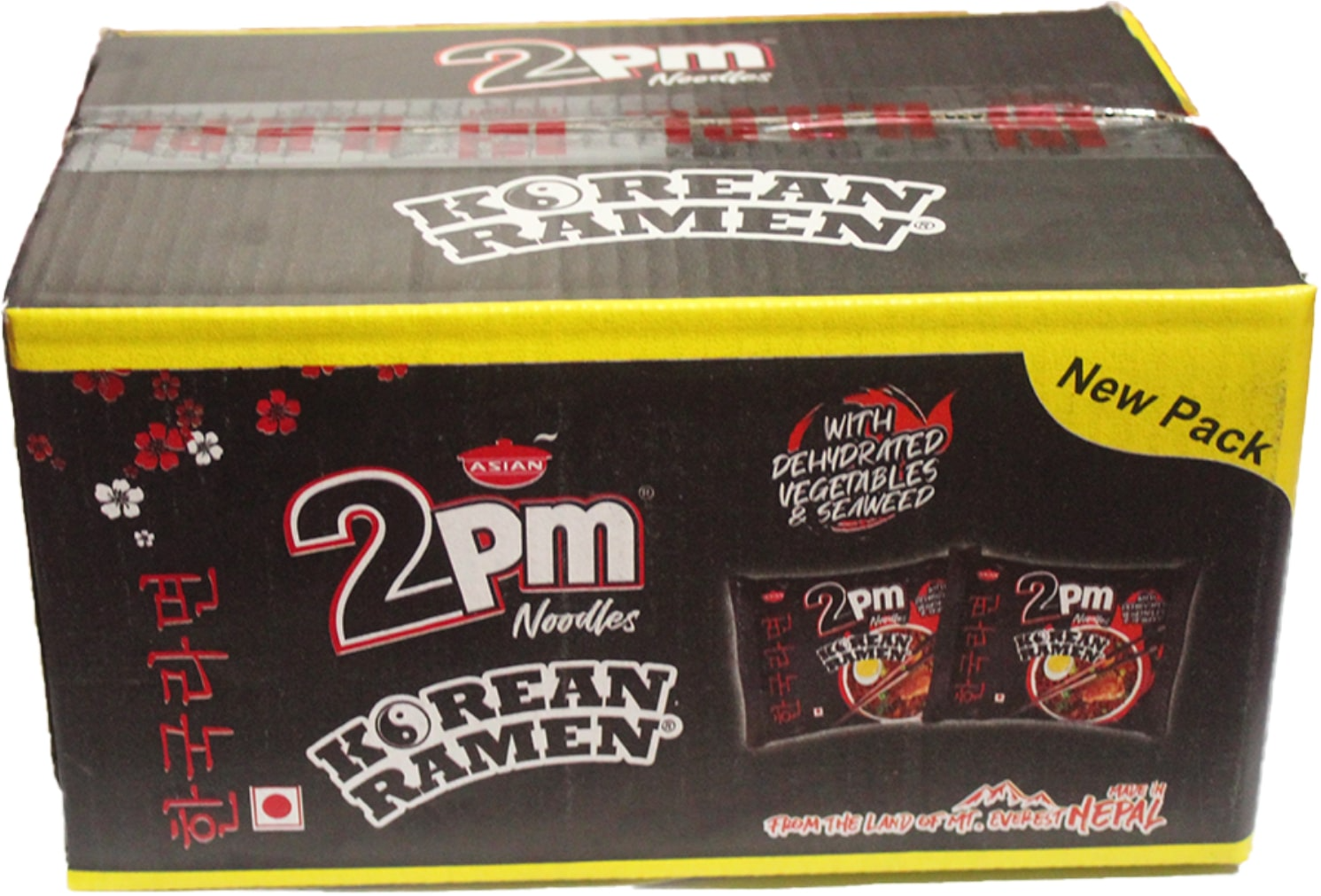 2pm Korean Ramen 1000g - 10 packet carton