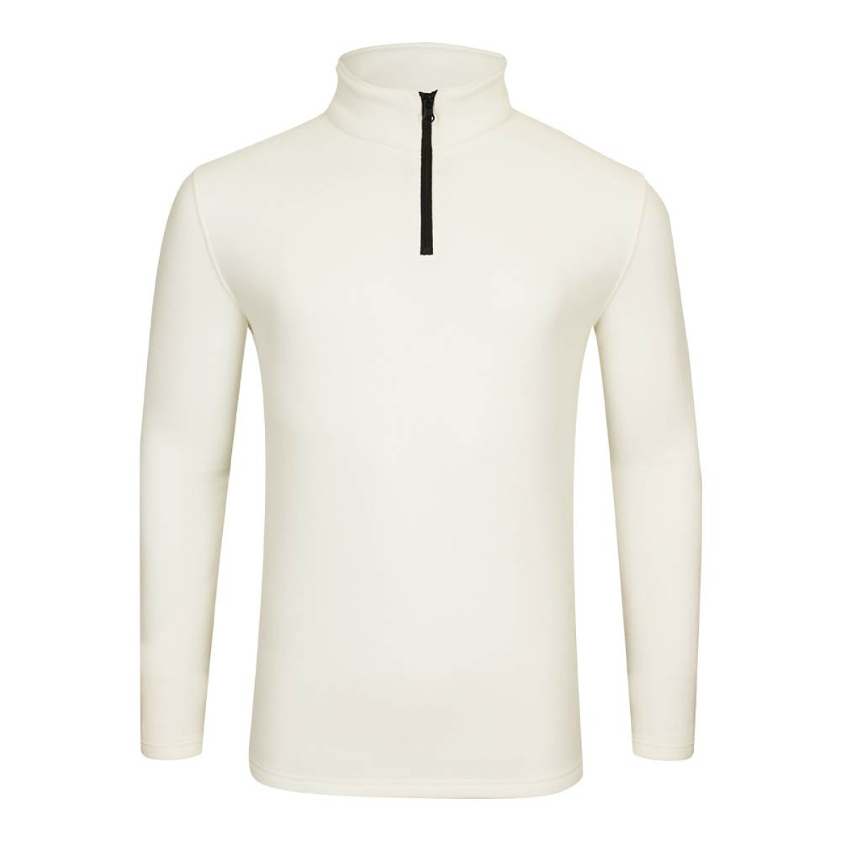 KTM CTY Unisex Fleece Chest Ziper (KUFCZ22216)-White-L