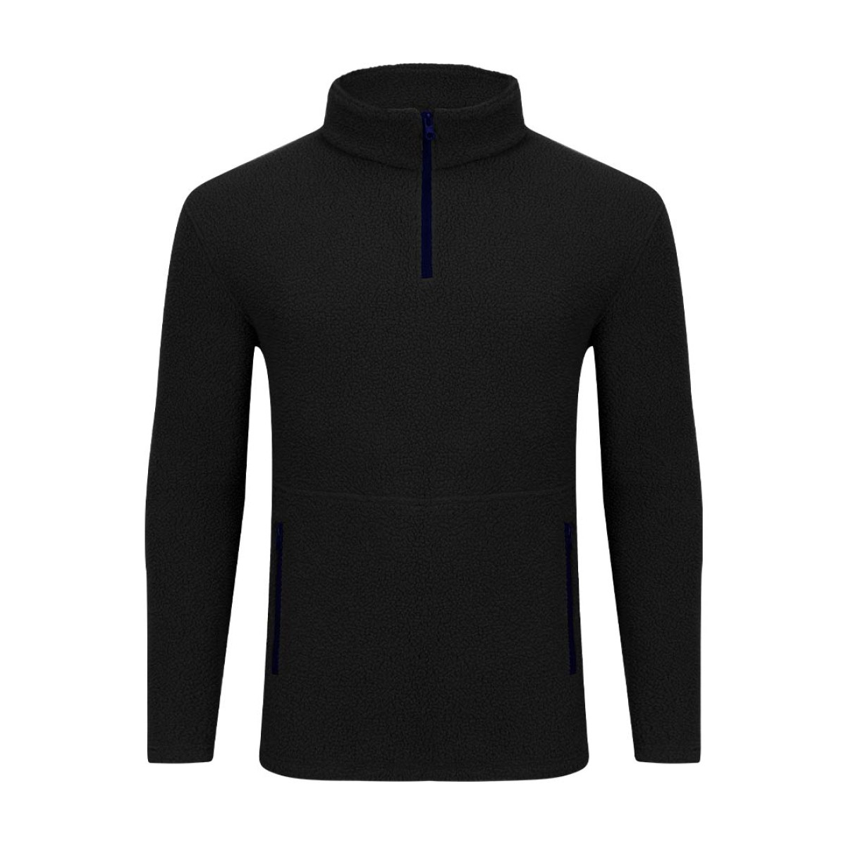 KTM CTY Unisex Sheep Half-Zip Jacket (UHZJ22215)-Black-L