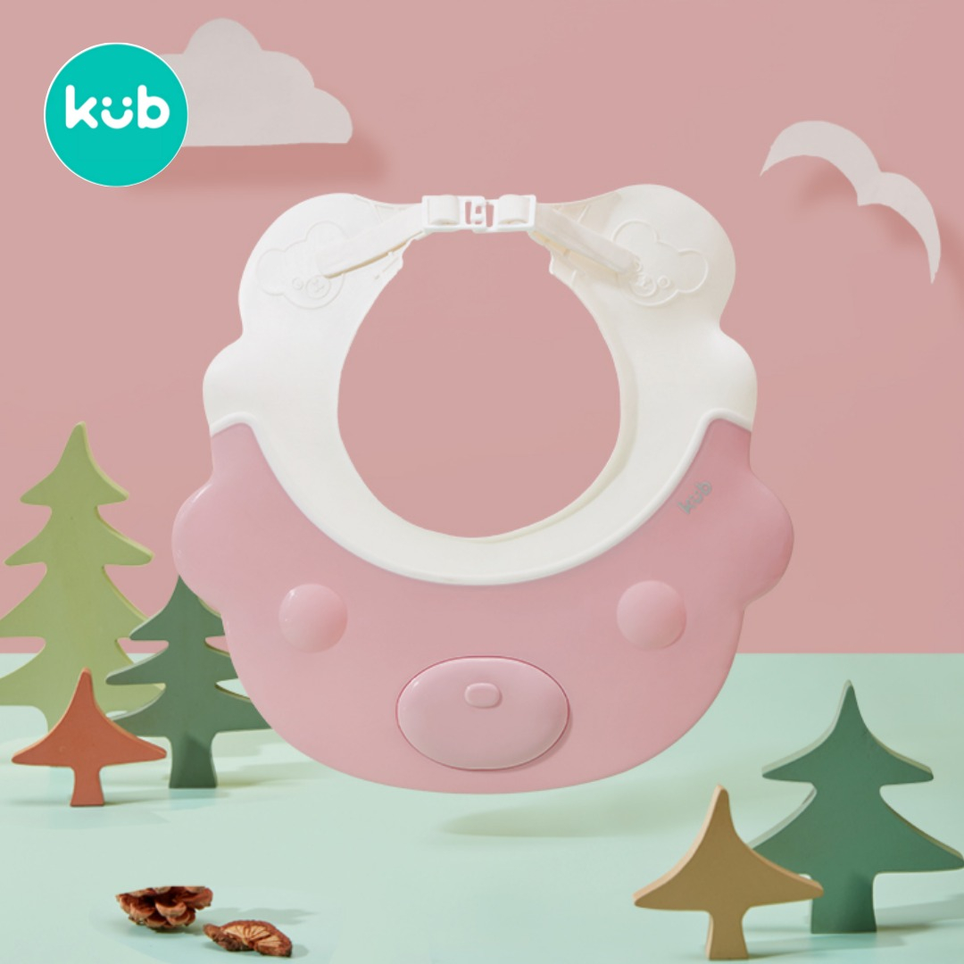 KUB Baby Bath, Shower Cap-Pink