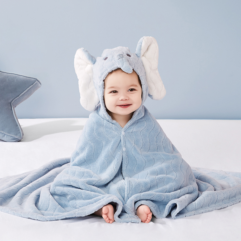 KUB Baby Bath Towel Elephant