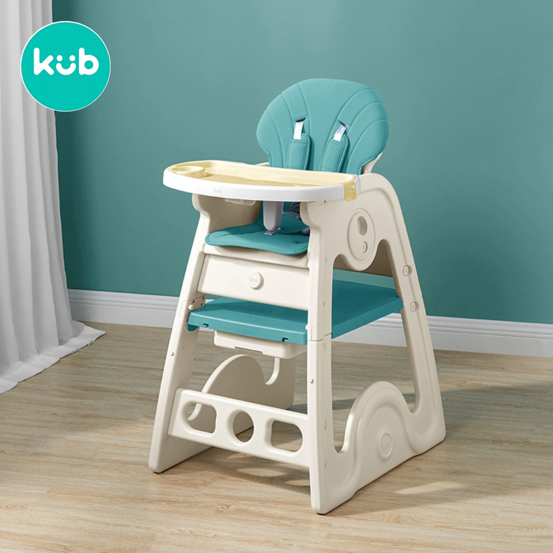 KUB Combined Learning Dining Chair Green