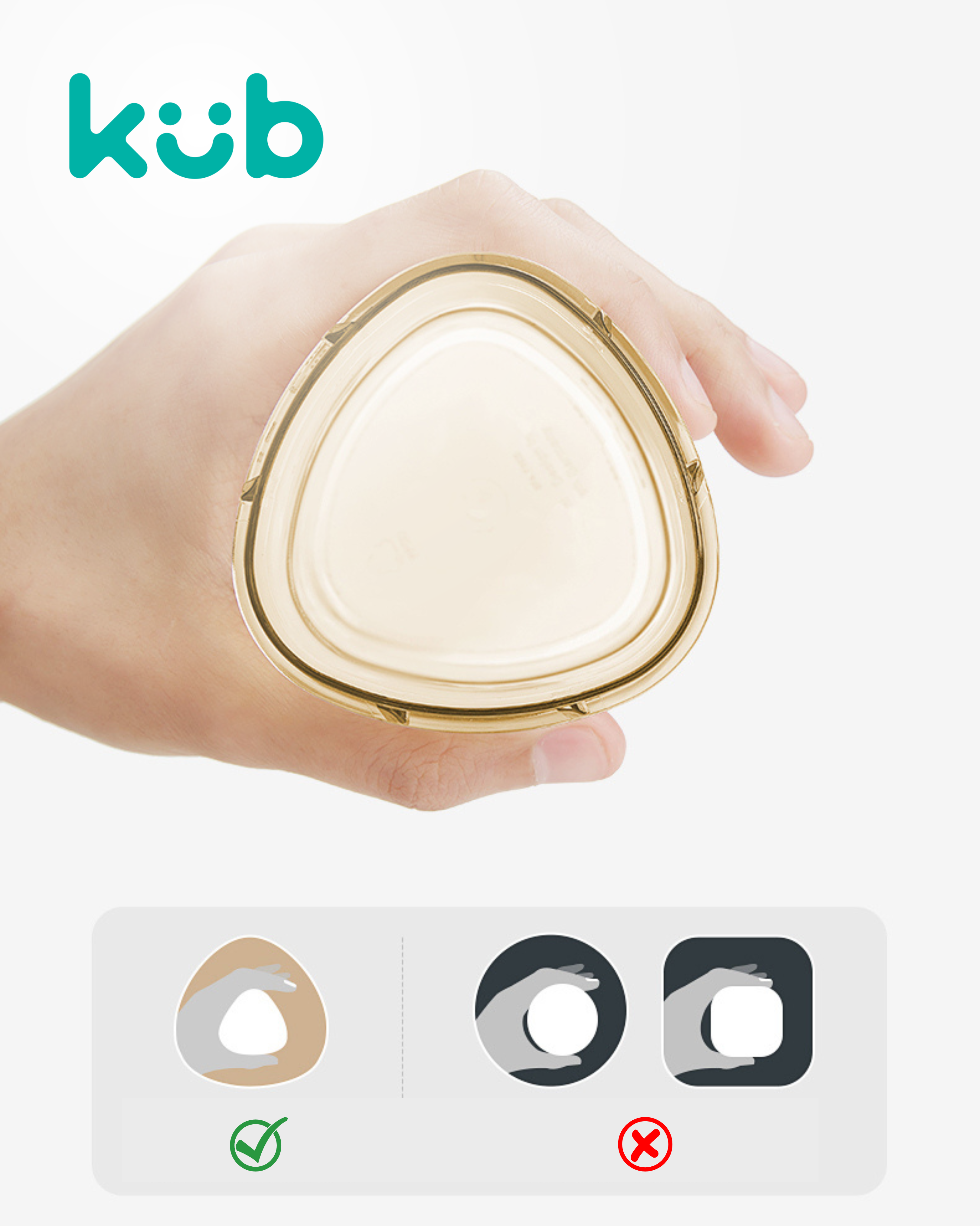 KUB Crown Series Feeding Bottle 0 months+ 80 ml
