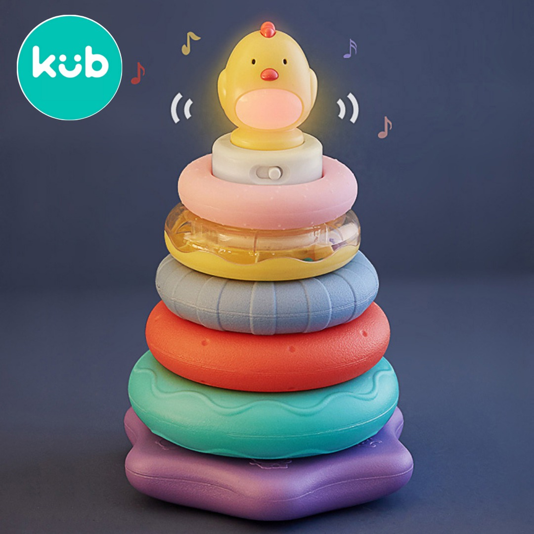 KUB Music Stacking Rings