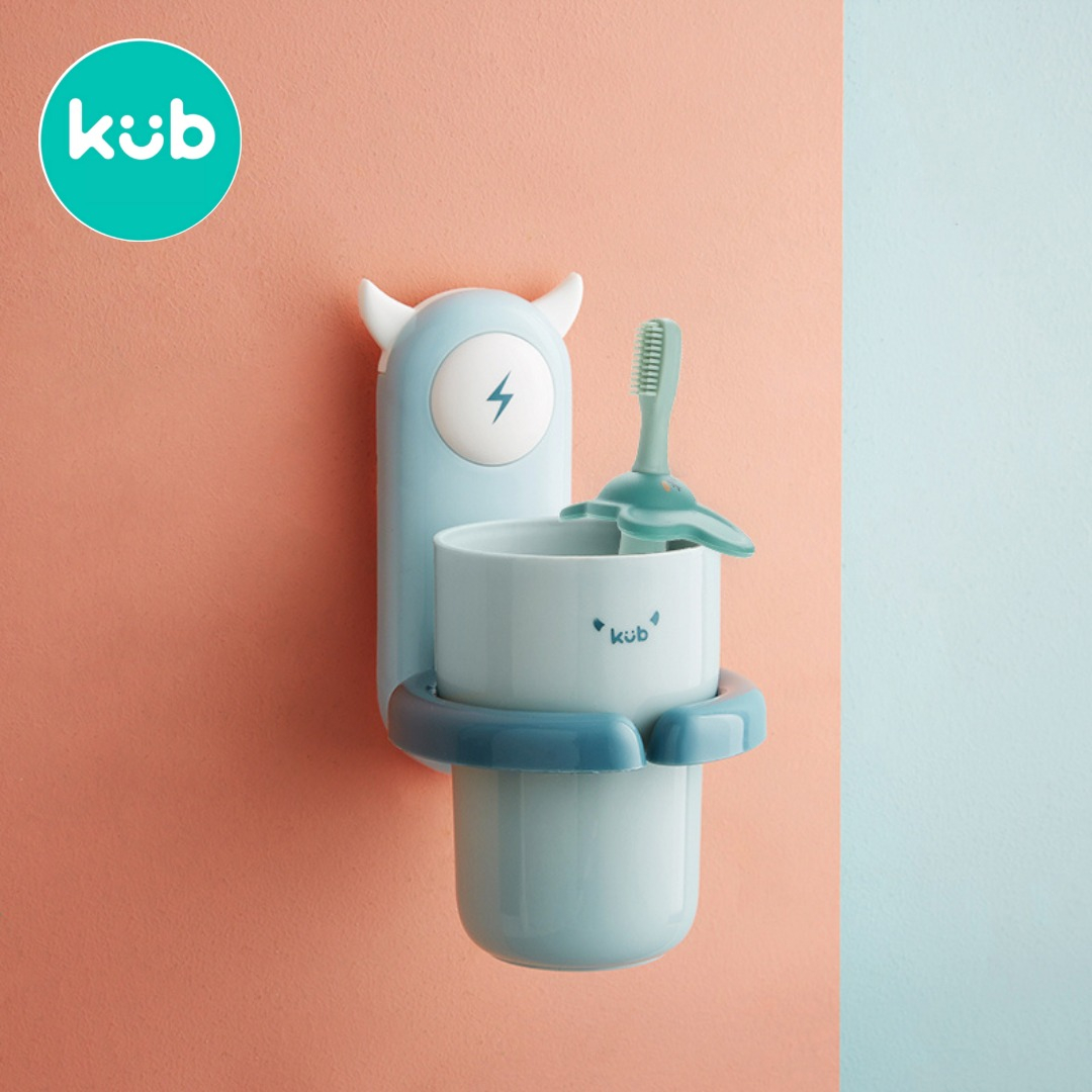 KUB Toothbrush Cup With Hangable Holder