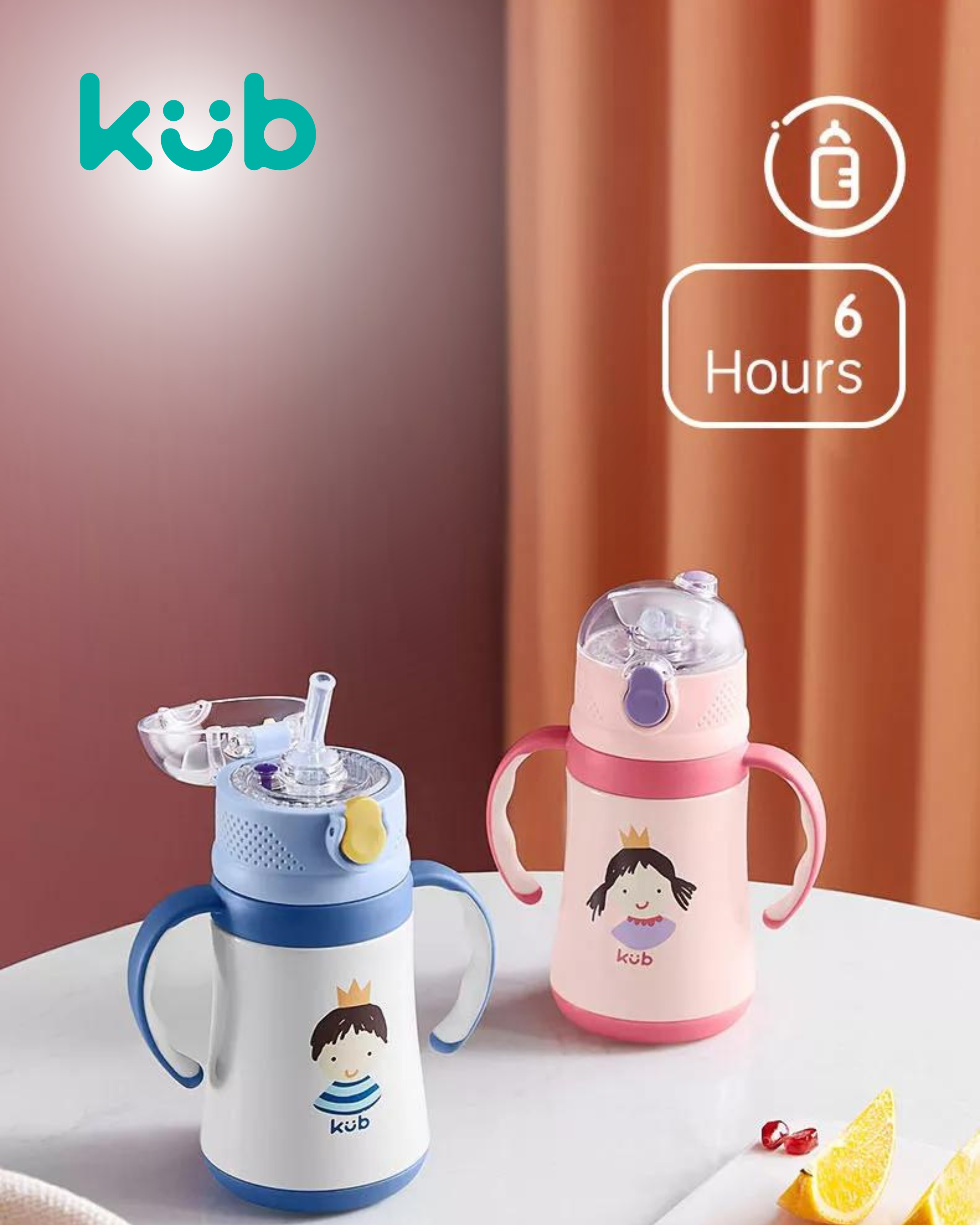 KUB Vacuum Cup 280ml - Pig