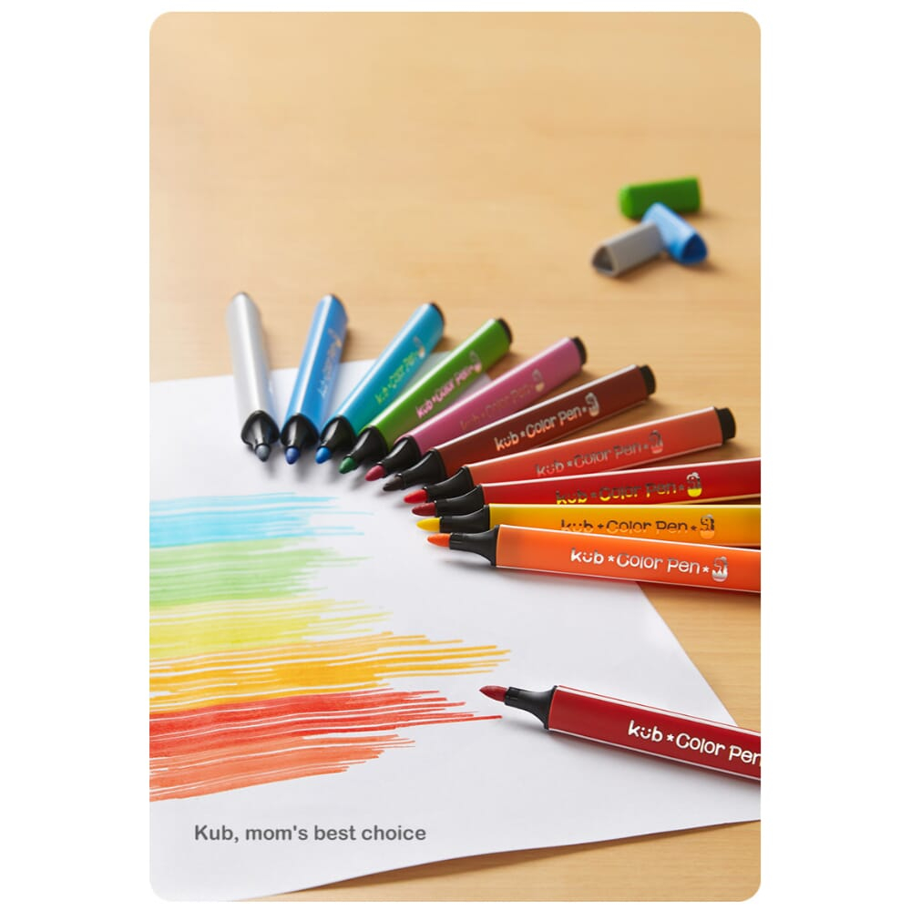 KUB Watercolor Brush Pen-24 Colors
