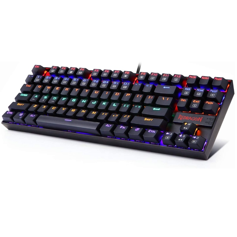 Redragon K552 Mechanical Gaming Keyboard RGB LED Rainbow Backlit Wired Keyboard