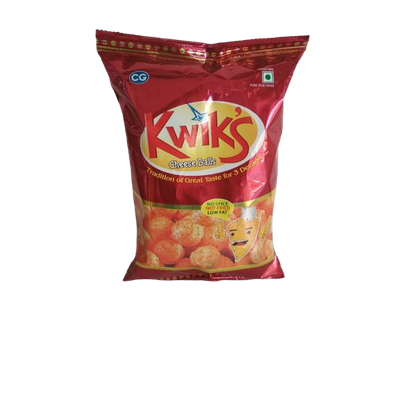 Kwiks Cheese Balls 25g
