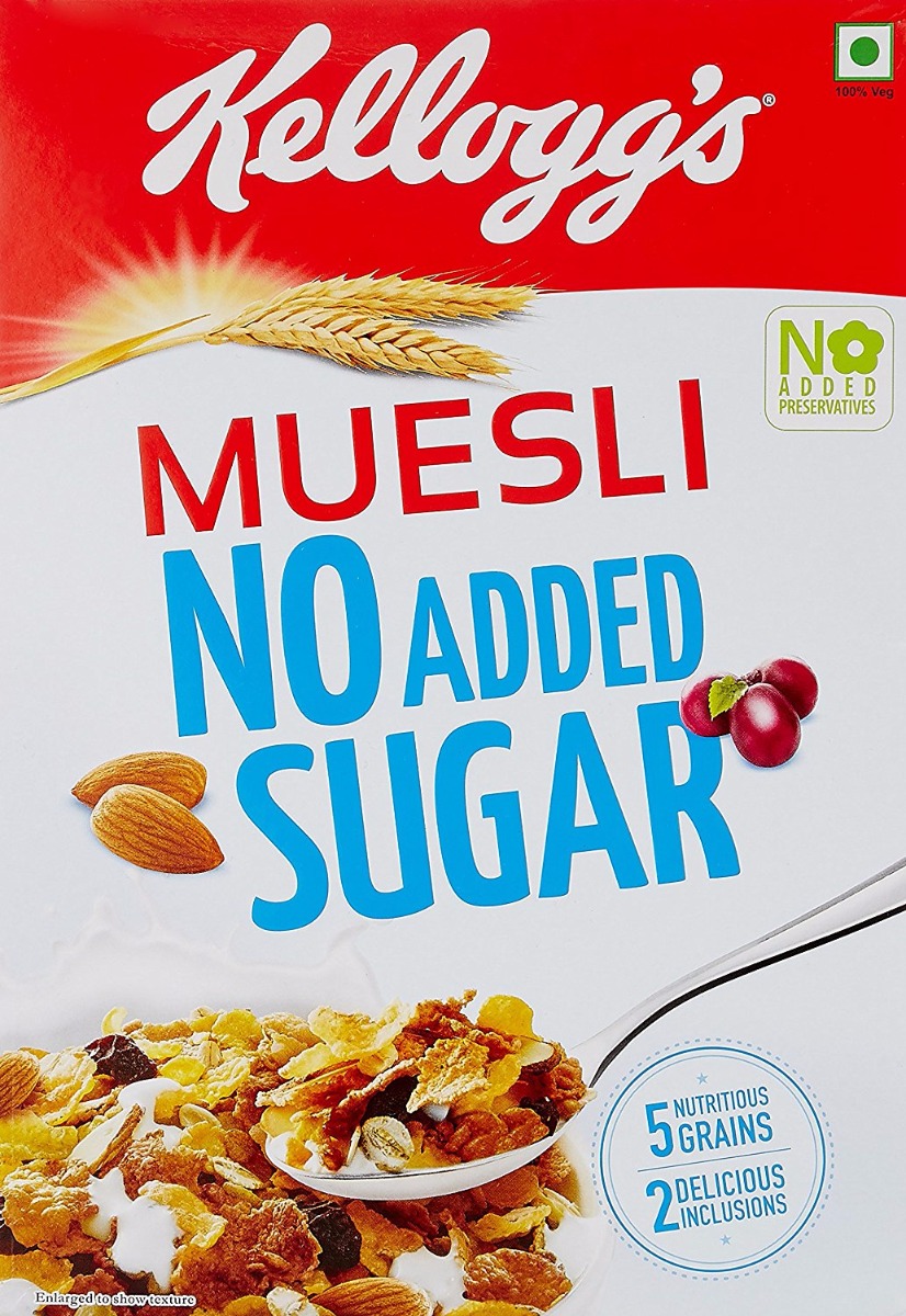 Kellogg's Muesli No Added Sugar, 500g