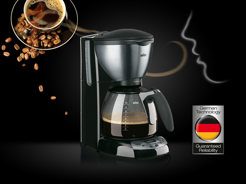 Braun CaféHouse Pure AromaDeluxe timer KF590