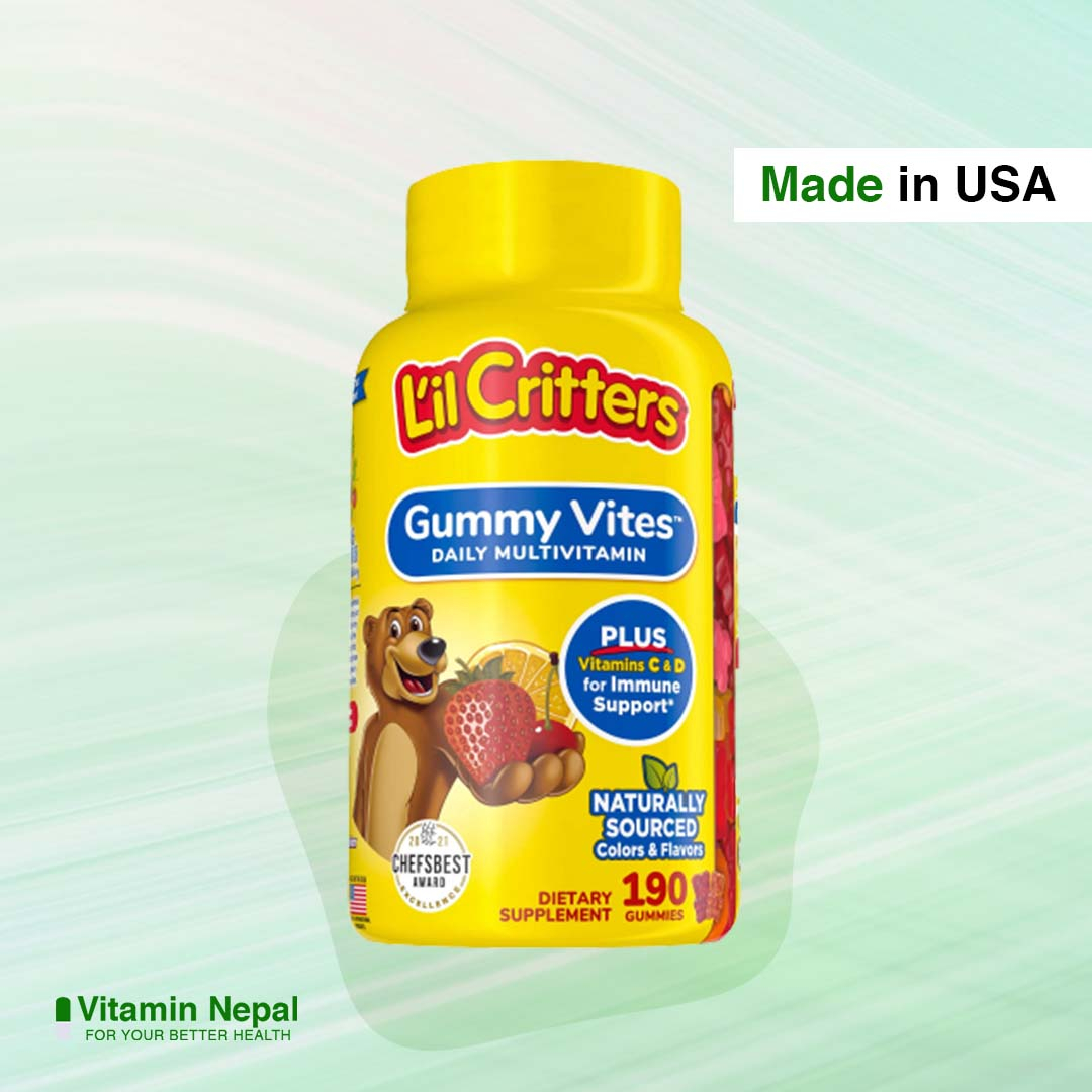 L’il Critters Gummy Vites Daily Kids Multivitamin – 190 Gummies
