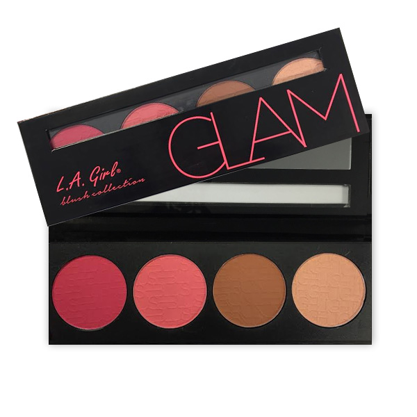 L.A. Girl 2 Blushes, Bronzer & Highlighter Palette 22g