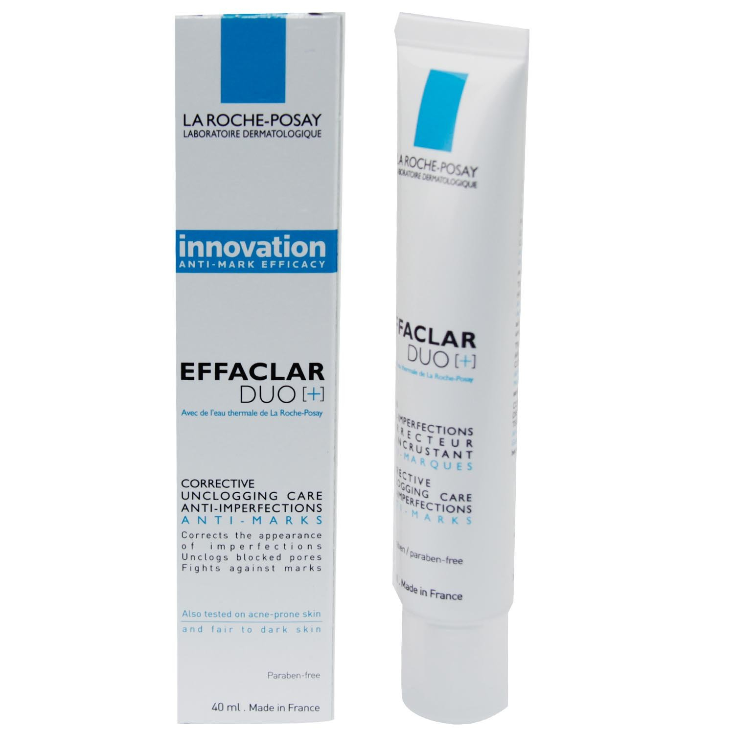 La Roche-Posay Effaclare Duo+ Corrective Unclogging Care Anti Imperfections Anti-Marks, 40 ml