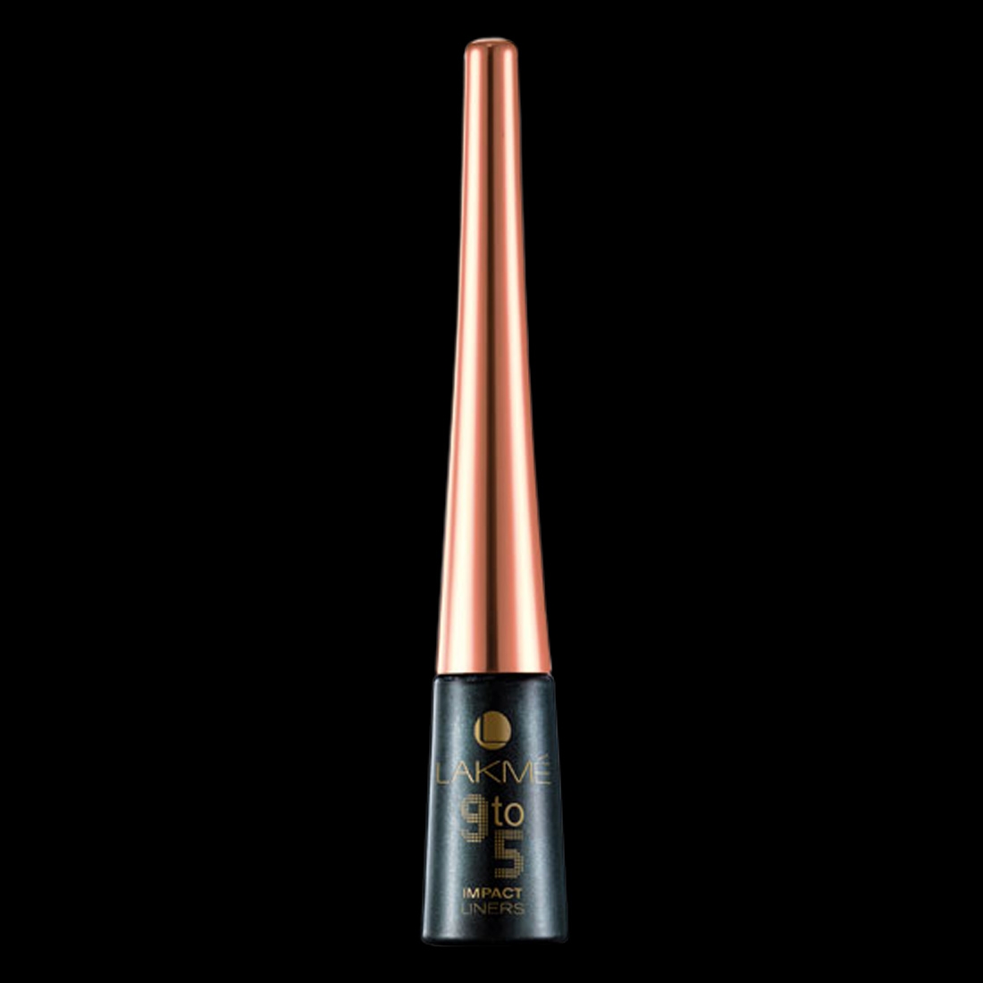 Lakme 9 to 5 Black Impact Eye Liner 3.5 ml (Black)