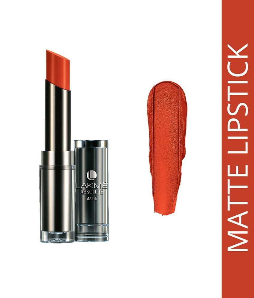 Lakme Absolute Matte Contour Lipstick 3.7 g Tangerine Lush