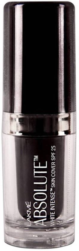 Lakme Absolute White Intense Skin Cover SPF25 Foundation  (Rose Fair - 02, 15 ml)